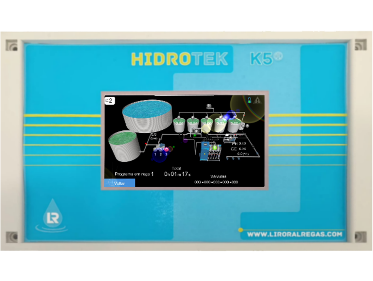Controlador K5 INDOOR BUILT-IN rega 2